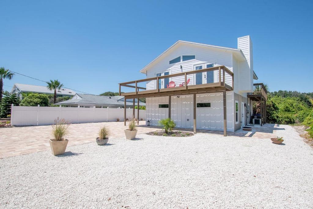 Bright New Beach House With In- Law Suite -- 2 Blocks To Beach! Saint Augustine Eksteriør billede